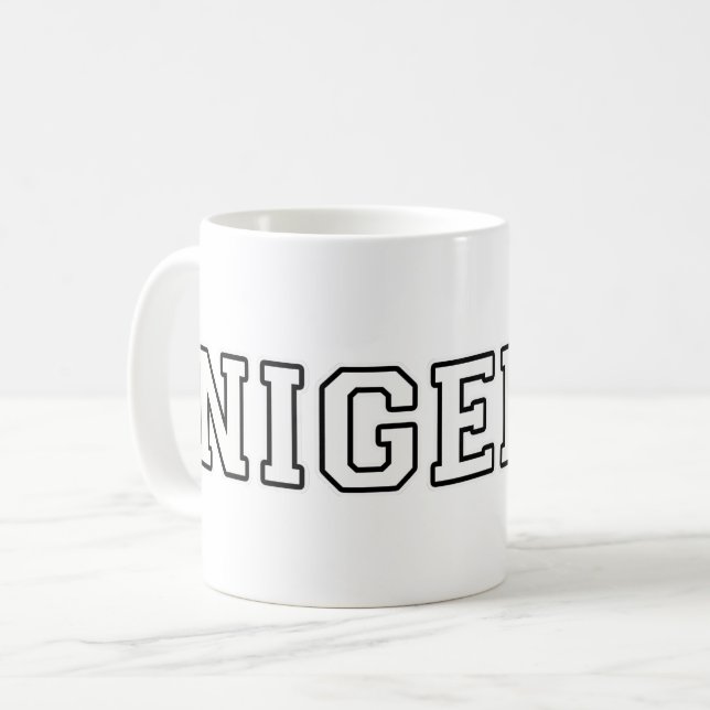 Nigeria Coffee Mug (Front Left)