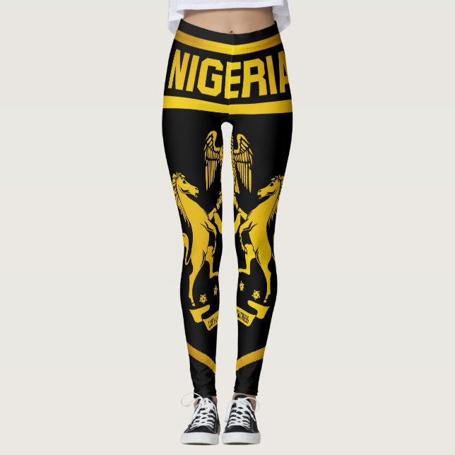 Nigeria Emblem Leggings (Front)