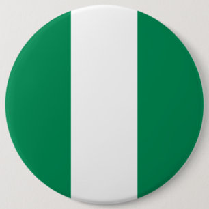 Nigeria Flag 6 Cm Round Badge