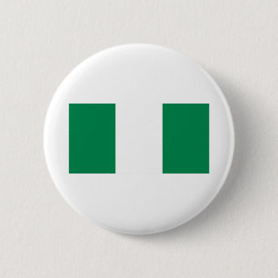 Nigeria Flag 6 Cm Round Badge
