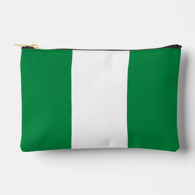 Nigeria flag accessory pouch (Front)