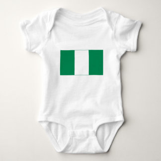 Nigeria Flag Baby Bodysuit