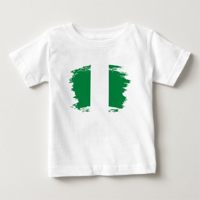 Nigeria flag baby T-Shirt (Front)