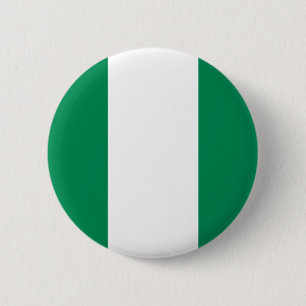 Nigeria Flag Button
