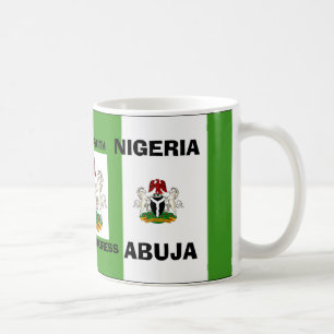 nigeria flag copy, Nigeria_coa, nigeria flag co... Coffee Mug