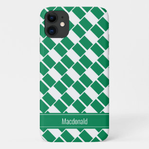 NIGERIA FLAG Customised Patriotic Nigerian iPhone 11 Case