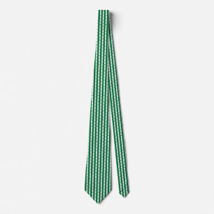 Nigeria Flag Honeycomb Tie