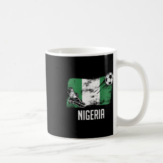 Nigeria Flag Jersey Nigerian Soccer Team Nigerian  Coffee Mug