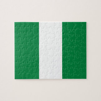 Nigeria flag jigsaw puzzle