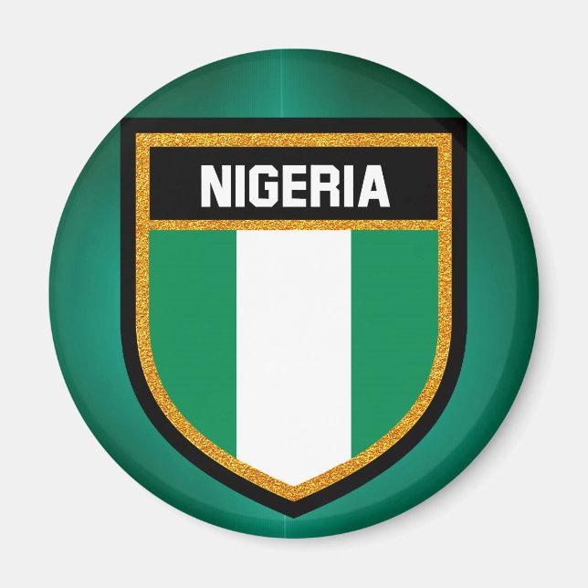 Nigeria Flag Magnet (Front)
