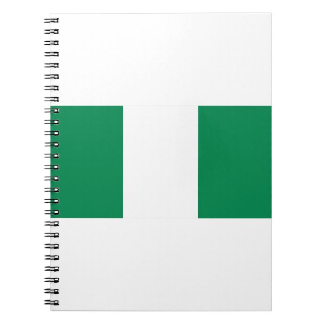 Nigeria Flag Notebook (Front)