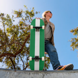 Nigeria flag skateboard