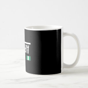 Nigeria Flag Sports Jersey Coffee Mug