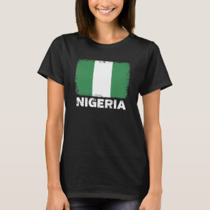 Nigeria Flag   Support Nigerian People Women Men   T-Shirt