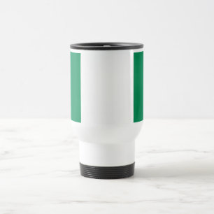 Nigeria Flag Travel Mug