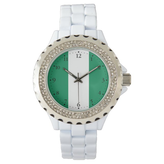 Nigeria Flag Watch (Front)
