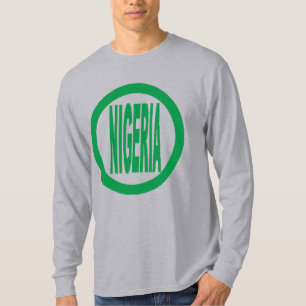 NIGERIA gray T-shirt