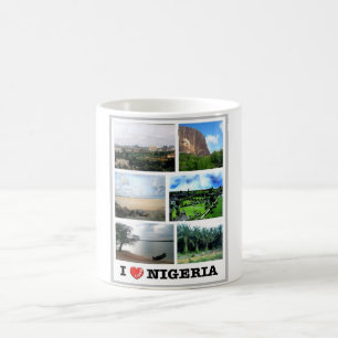 Nigeria - I Love - Coffee Mug