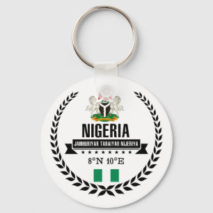 Nigeria Key Ring