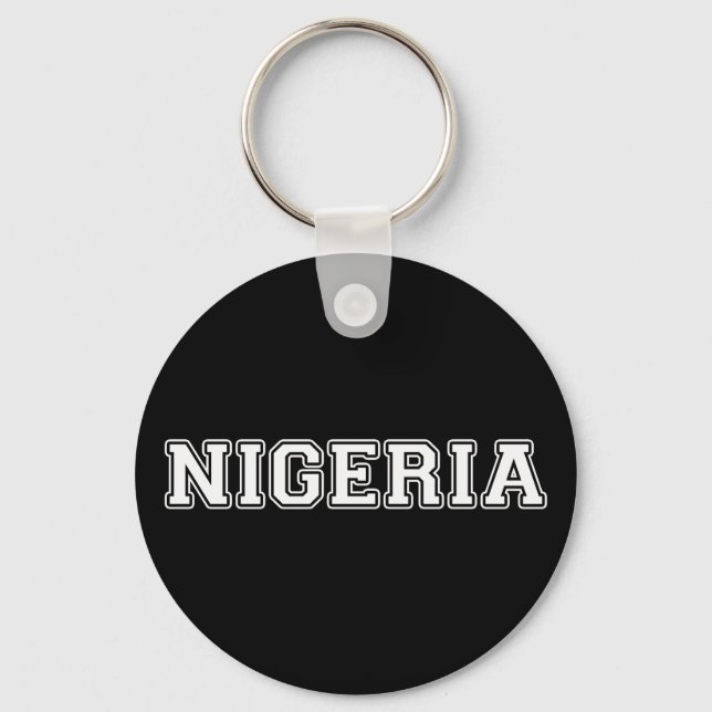 Nigeria Key Ring (Front)