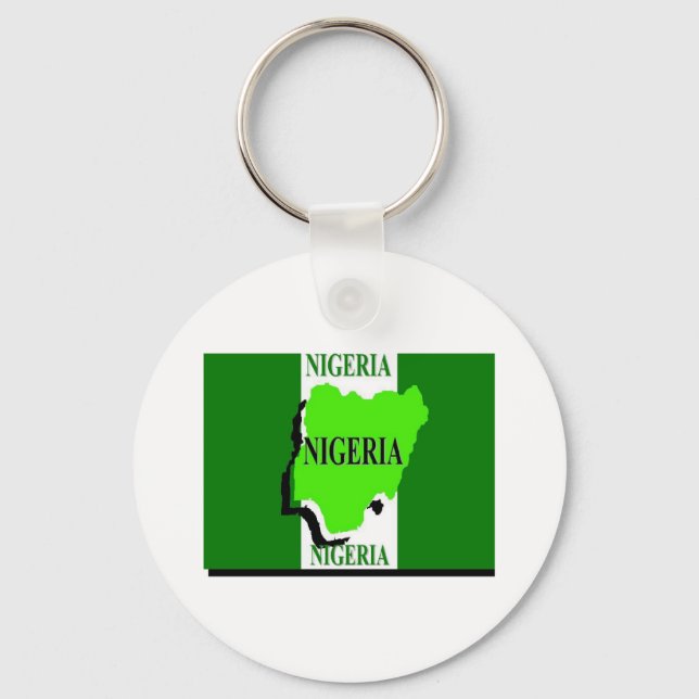 Nigeria Key Ring (Front)