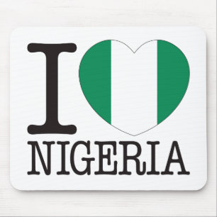 Nigeria Love v2 Mouse Pad