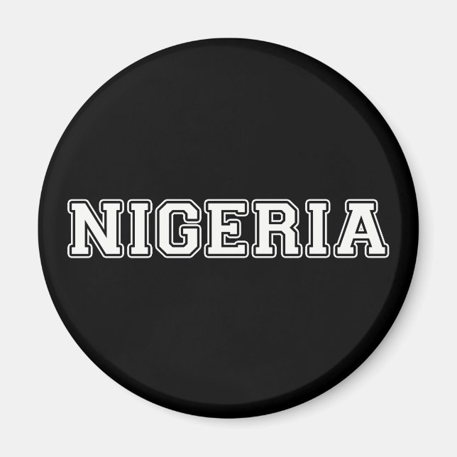 Nigeria Magnet (Front)
