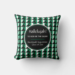 NIGERIA Map Graduate Custom HALLELUJAH Keepsake Cushion