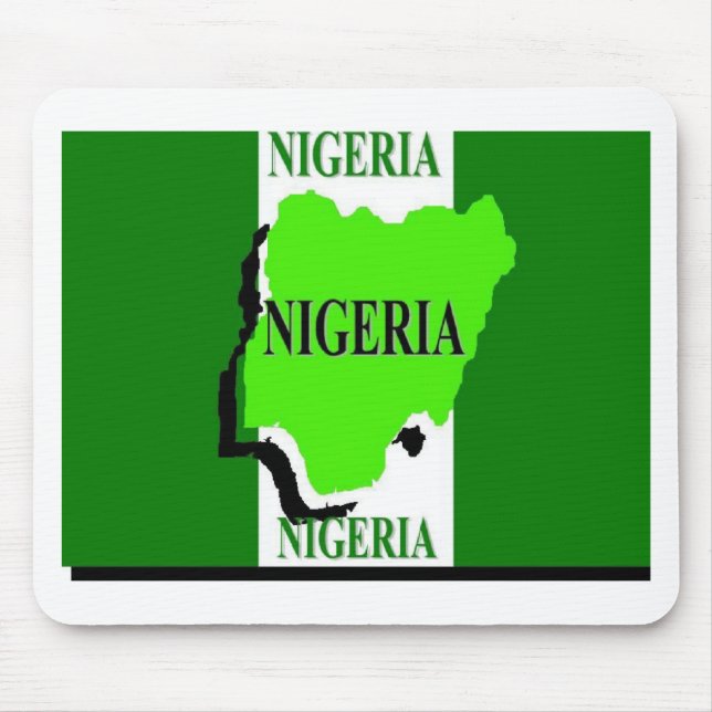 Nigeria Mouse Pad (Front)