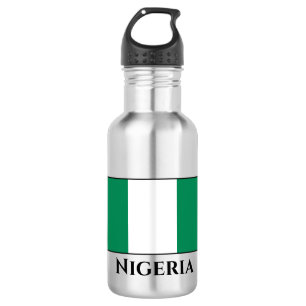 Nigeria (Nigerian) Flag 532 Ml Water Bottle