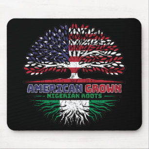 Nigeria Nigerian US American USA United States Mouse Pad