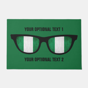 Nigeria Shades custom door mats