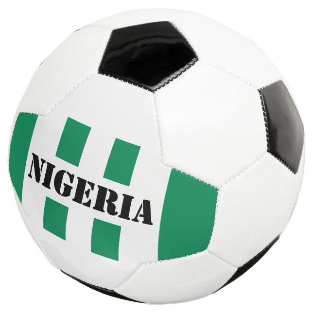 nigeria soccer ball (Three Quarter)