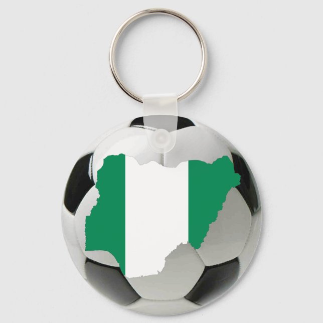 Nigeria soccer key ring (Front)