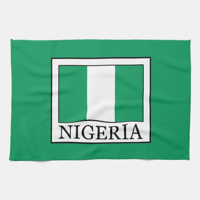 Nigeria Tea Towel (Horizontal)