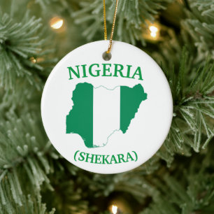 Nigeria Trip Christmas Ornament