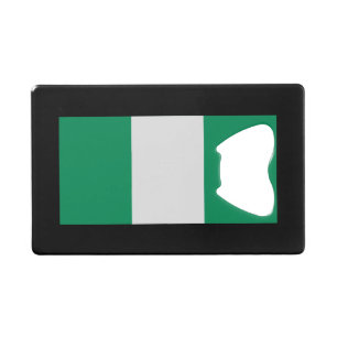 Nigeria with Nigerian Flag (West Africa)