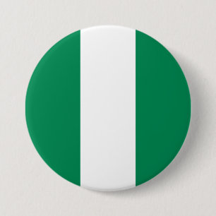 Nigerian Flag 7.5 Cm Round Badge