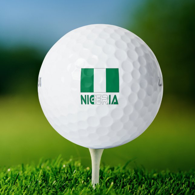 Nigerian Flag and Nigeria Golf Balls (Creator Uploaded)