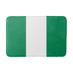 Nigerian Flag Bath Mat