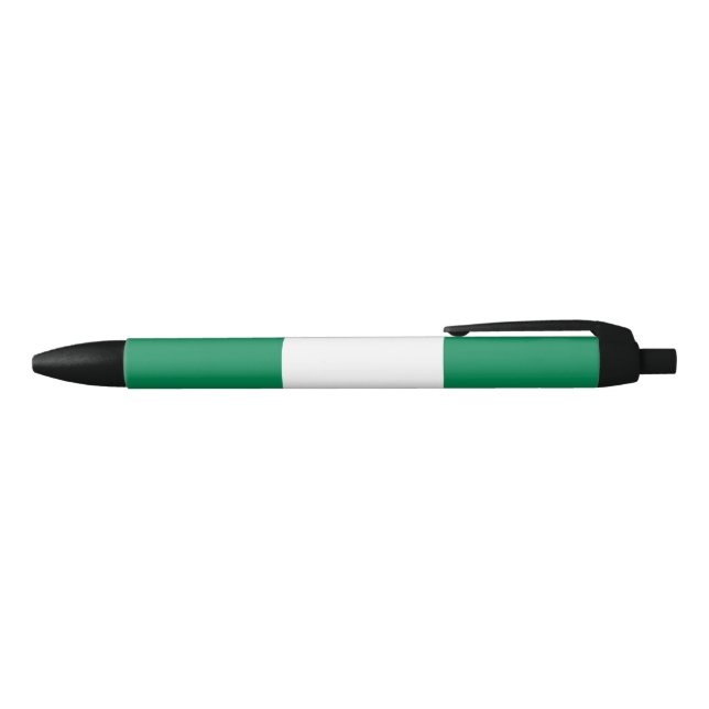 Nigerian Flag Black Ink Pen (Top)