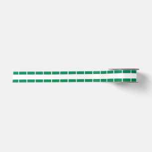 Nigerian Flag Ribbon Satin Ribbon