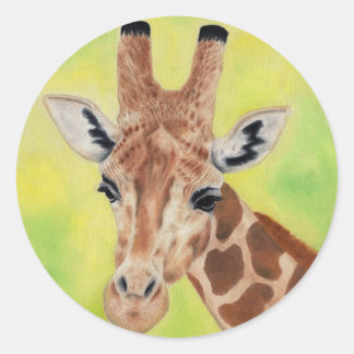 Nigerian giraffe sticker