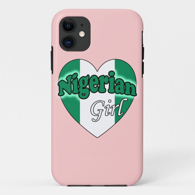 Nigerian Girl Case-Mate iPhone Case (Back)