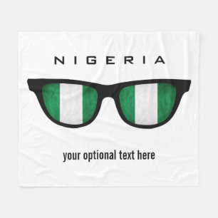 Nigerian Shades custom fleece blankets