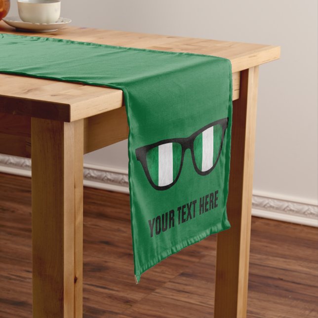 Nigerian Shades custom table runners (In Situ)