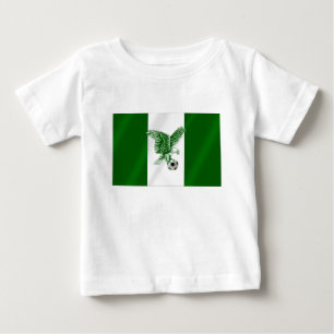 Nigerian Super Eagles flag of Nigeria Baby T-Shirt