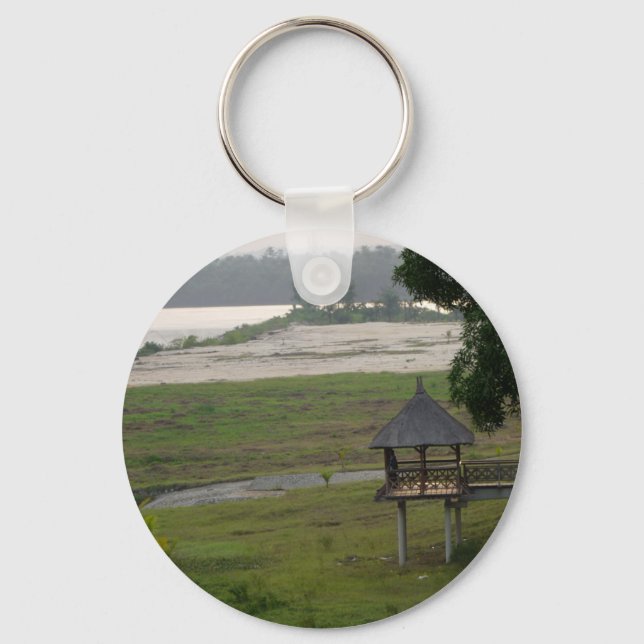 Nigerian View Key Ring (Front)