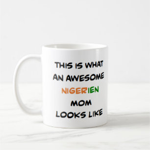 nigerien mom, awesome coffee mug