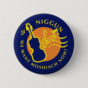 Niggun 6 Cm Round Badge